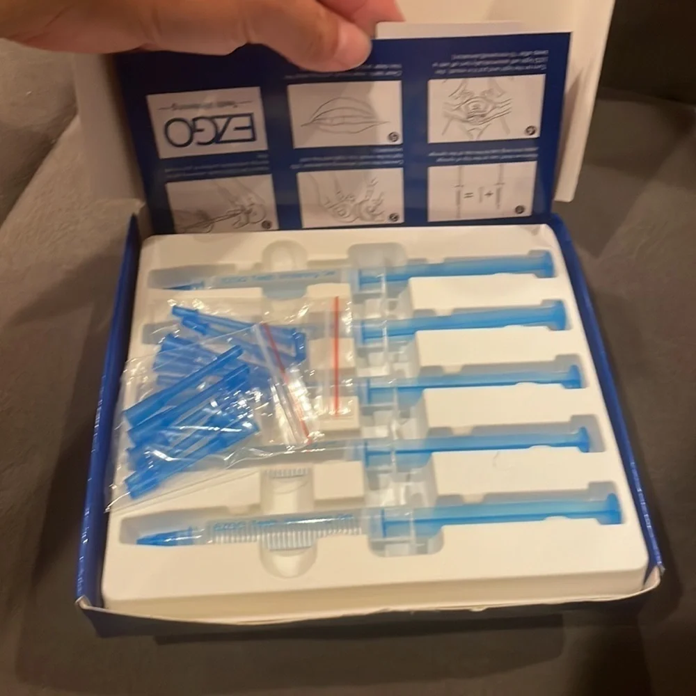 NWT Teeth Whitening System Bundle – EZGO Gel Kit + Whitening Pen